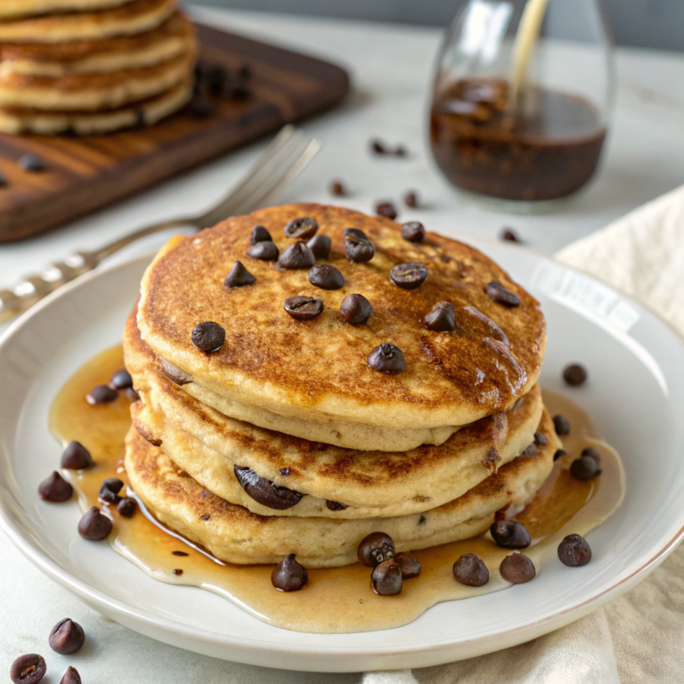 Chocolate chip pancakes