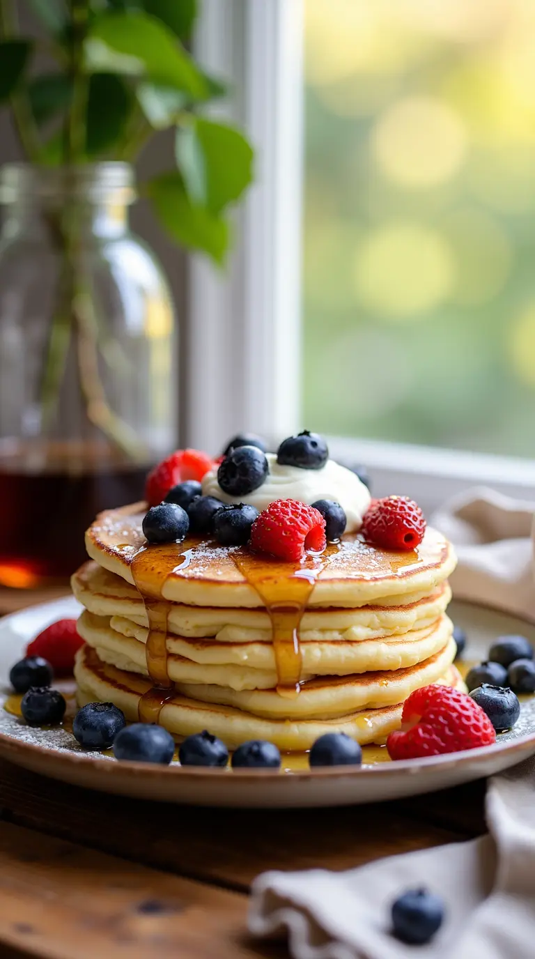Cottage Cheese Pancakes