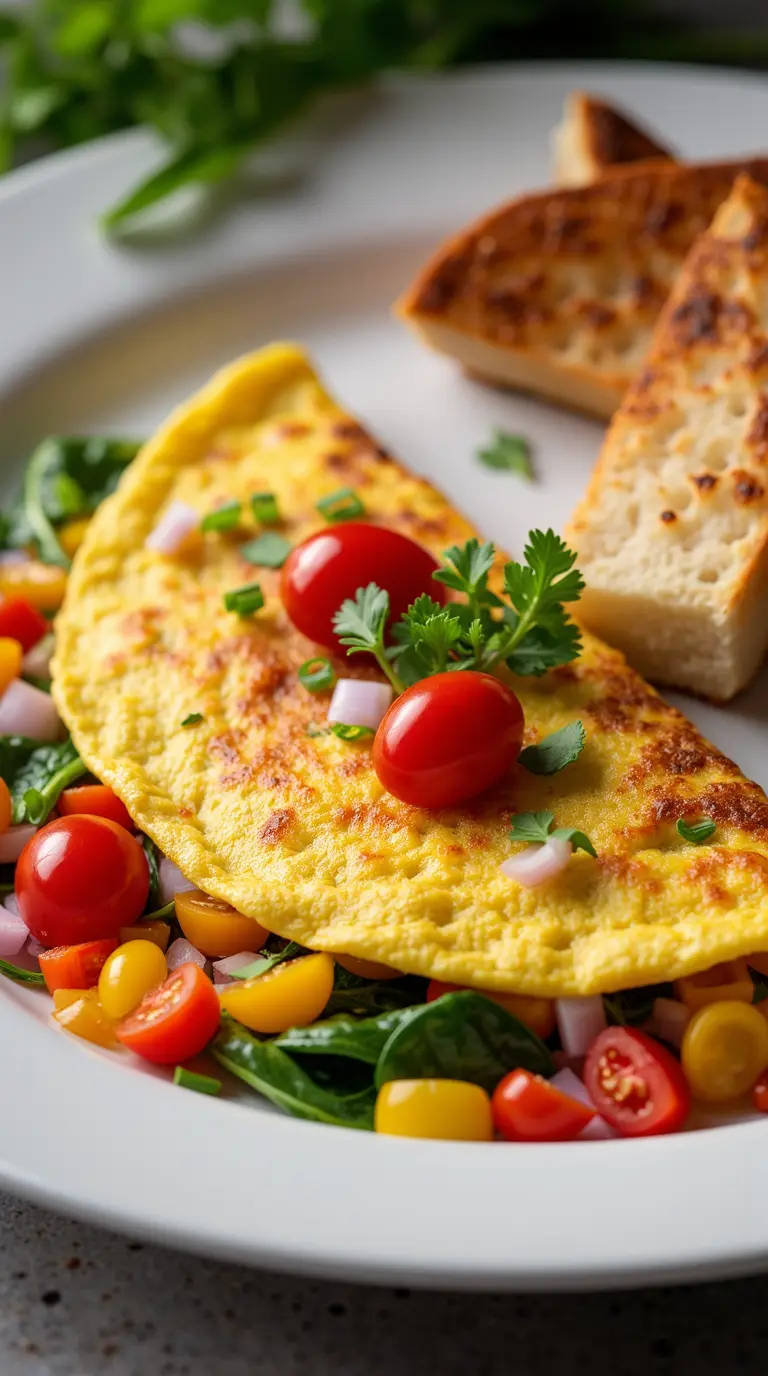 vegetable omelette