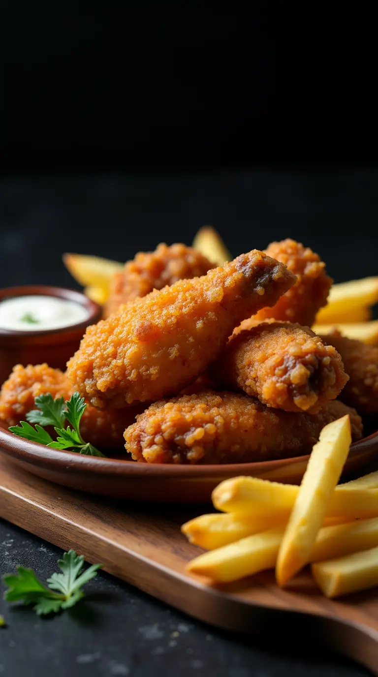 Deep frying recipe